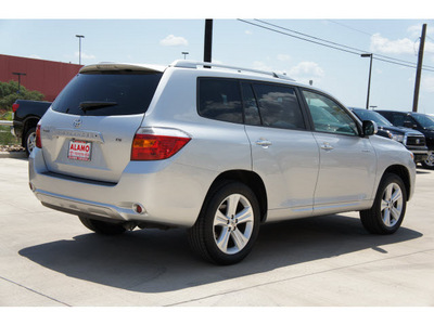 toyota highlander 2008 silver suv limited gasoline 6 cylinders front wheel drive automatic 78232
