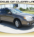subaru outback 2008 dk  brown wagon 2 5i limited gasoline 4 cylinders all whee drive automatic 77546