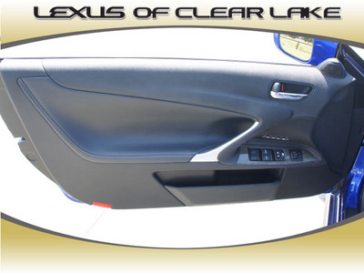 lexus is 250c 2010 blue gasoline 6 cylinders rear wheel drive automatic 77546
