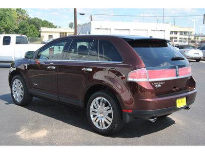 lincoln mkx 2010 dk  red suv gasoline 6 cylinders front wheel drive automatic with overdrive 77043