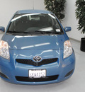 toyota yaris 2010 blue gasoline 4 cylinders front wheel drive automatic 91731