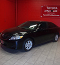 toyota camry 2011 black sedan le gasoline 4 cylinders front wheel drive automatic 76116