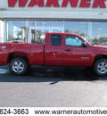 gmc sierra 1500 2012 red sle flex fuel 8 cylinders 4 wheel drive automatic 45840