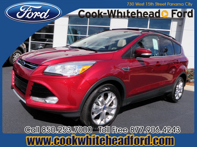 ford escape 2013 red suv sel gasoline 4 cylinders front wheel drive automatic 32401