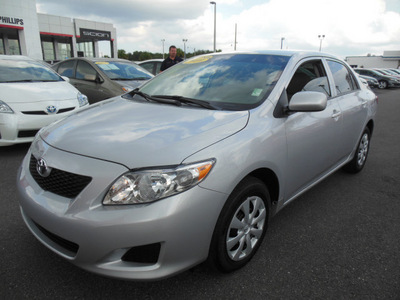 toyota corolla 2010 silver sedan le gasoline 4 cylinders front wheel drive automatic 34788