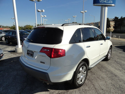 acura mdx 2009 white suv tech awd gasoline 6 cylinders all whee drive automatic with overdrive 60546