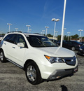 acura mdx 2009 white suv tech awd gasoline 6 cylinders all whee drive automatic with overdrive 60546