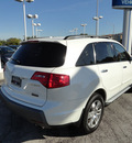 acura mdx 2009 white suv tech awd gasoline 6 cylinders all whee drive automatic with overdrive 60546