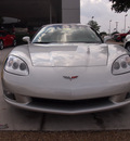 chevrolet corvette 2012 silver coupe gasoline 8 cylinders rear wheel drive 6 speed manual 75075