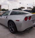 chevrolet corvette 2012 silver coupe gasoline 8 cylinders rear wheel drive 6 speed manual 75075