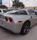 chevrolet corvette 2012 silver coupe gasoline 8 cylinders rear wheel drive 6 speed manual 75075