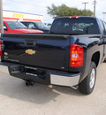 chevrolet silverado 1500 2012 blue pickup truck flex fuel 8 cylinders 2 wheel drive automatic 75075