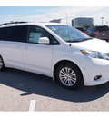 toyota sienna 2013 white van gasoline 6 cylinders front wheel drive automatic 77074