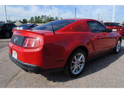 ford mustang 2010 dk  red coupe gasoline 6 cylinders rear wheel drive automatic with overdrive 77539