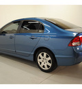 honda civic 2009 blue sedan lx gasoline 4 cylinders front wheel drive automatic 77025