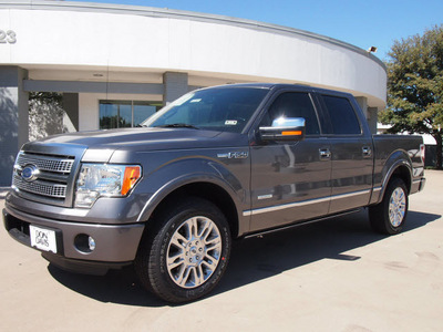 ford f 150 2012 gray platinum gasoline 6 cylinders 2 wheel drive automatic 76011