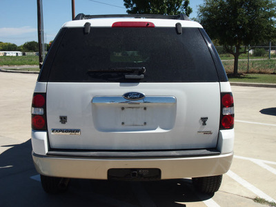 ford explorer 2007 white suv eddie bauer gasoline 6 cylinders rear wheel drive automatic 78155