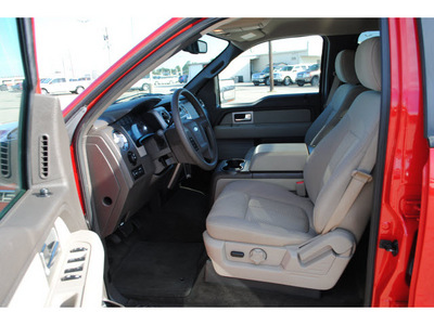 ford f 150 2010 dk  red xlt flex fuel 8 cylinders 2 wheel drive automatic with overdrive 77539