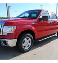 ford f 150 2010 dk  red xlt flex fuel 8 cylinders 2 wheel drive automatic with overdrive 77539