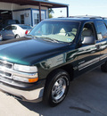 chevrolet tahoe 2001 green suv ls gasoline 8 cylinders rear wheel drive automatic 77340