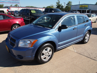 dodge caliber 2007 blue hatchback gasoline 4 cylinders front wheel drive automatic 77340