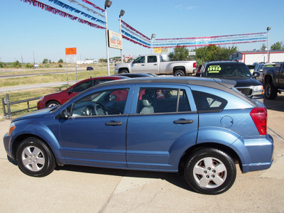 dodge caliber 2007 blue hatchback gasoline 4 cylinders front wheel drive automatic 77340