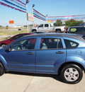 dodge caliber 2007 blue hatchback gasoline 4 cylinders front wheel drive automatic 77340