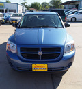 dodge caliber 2007 blue hatchback gasoline 4 cylinders front wheel drive automatic 77340