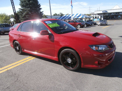 subaru impreza wrx 2008 red sedan premium gasoline 4 cylinders all whee drive manual 13502