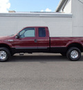 ford f 250 super duty 1999 dk  red lariat 4x4 diesel v8 4 wheel drive automatic with overdrive 98371