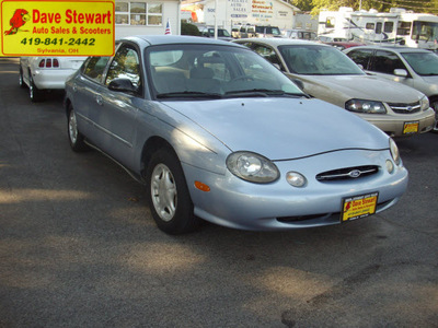 ford taurus 1997 blue sedan gasoline v6 front wheel drive automatic 43560
