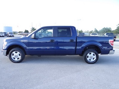 ford f 150 2011 dk  blue pickup truck xlt flex fuel 8 cylinders 2 wheel drive automatic 77388