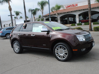lincoln mkx 2010 dk  red suv gasoline 6 cylinders front wheel drive automatic 91010