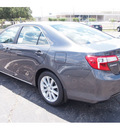 toyota camry 2012 gray sedan xle gasoline 4 cylinders front wheel drive automatic 77074