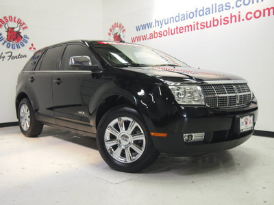 lincoln mkx 2007 black suv gasoline 6 cylinders front wheel drive 6 speed automatic 75150