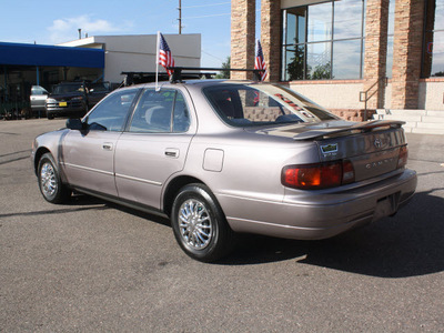 toyota camry 1996 grey sedan gasoline 4 cylinders front wheel drive 5 speed manual 80229