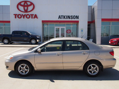 toyota corolla 2006 beige sedan le gasoline 4 cylinders front wheel drive automatic 77864