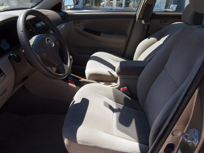 toyota corolla 2006 beige sedan le gasoline 4 cylinders front wheel drive automatic 77864