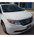 honda odyssey 2012 white van ex l gasoline 6 cylinders front wheel drive automatic 77339