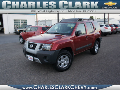 nissan xterra 2011 dk  red suv s gasoline 6 cylinders 4 wheel drive automatic 78501