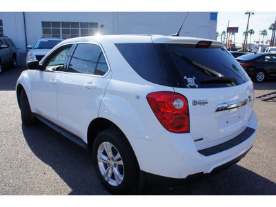 chevrolet equinox 2012 white ls flex fuel 4 cylinders front wheel drive automatic 78501