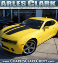 chevrolet camaro 2012 yellow coupe lt gasoline 6 cylinders rear wheel drive automatic 78501