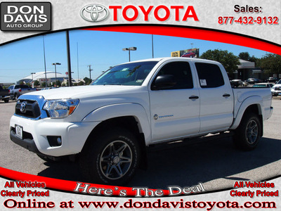 toyota tacoma 2013 super white prerunner v6 gasoline 6 cylinders 2 wheel drive automatic 76011