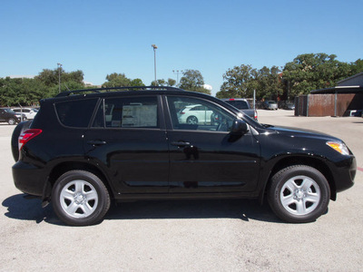 toyota rav4 2012 black suv gasoline 4 cylinders 2 wheel drive automatic 76011