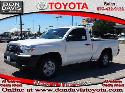 toyota tacoma 2013 super white gasoline 4 cylinders 2 wheel drive automatic 76011