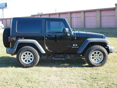 jeep wrangler 2008 black suv x gasoline 6 cylinders 4 wheel drive automatic 78064