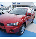 mitsubishi outlander 2012 dk  red suv es gasoline 4 cylinders front wheel drive automatic 77094