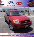toyota rav4 2010 red suv gasoline 4 cylinders front wheel drive automatic 78550