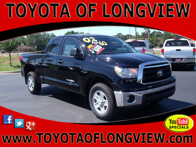 toyota tundra 2012 black grade gasoline 8 cylinders 2 wheel drive automatic 75604