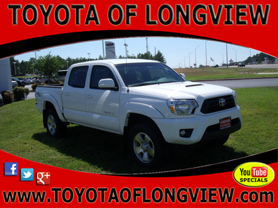 toyota tacoma 2013 white v6 gasoline 6 cylinders 4 wheel drive automatic 75604